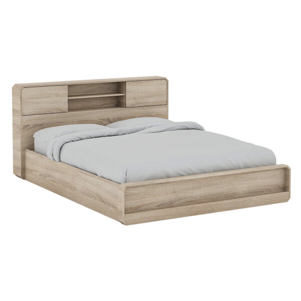 Aglaia Wooden Bed Frame (Queen)